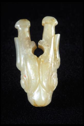 Pendant in the shape of a buffalo or deer head