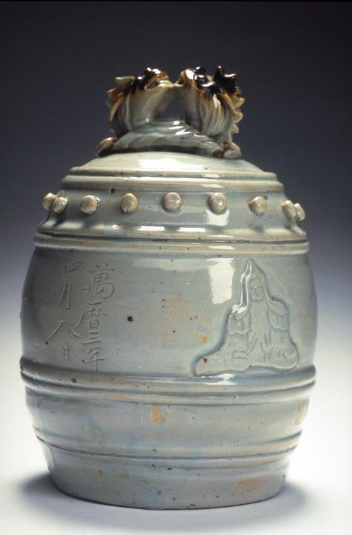 Bell with figure of a monk