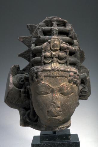 Head of a female deity