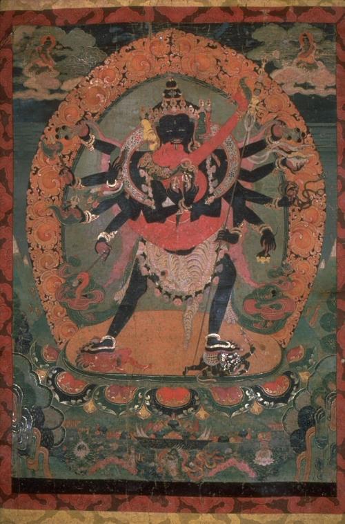 The Buddhist deity Chakrasamvara