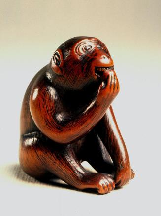 Seated monkey