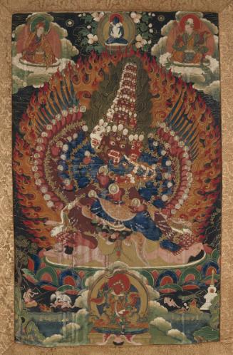 The Buddhist deity Mahottara Heruka