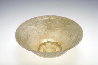 Mughal-style bowl with seated deities and angels