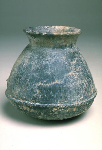 Basket-shaped jar