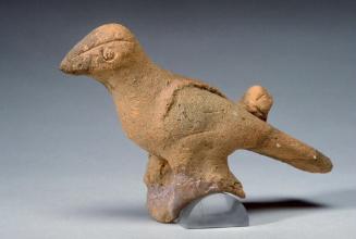 Haniwa in the form of a falcon