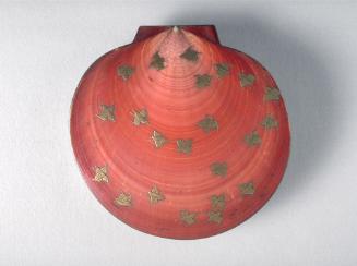 Incense container with design of plovers