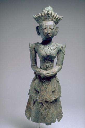 Female ancestral figure, one of a pair