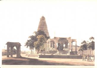 The Great Bull, a Hindoo Idol from Oriental Scenery II