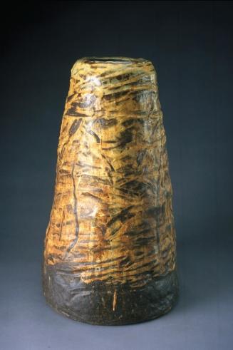 Vase with abstract design