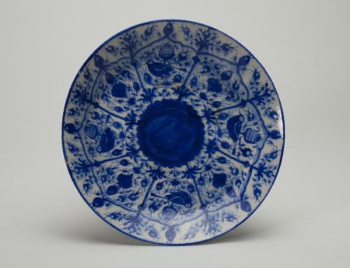 Plate with birds