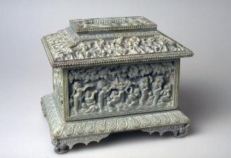 Box with scenes from the life of Krishna