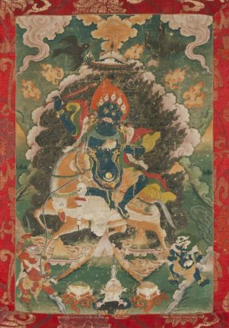 The Buddhist deity Palden-lhamo