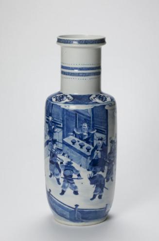 Vase, one of a pair