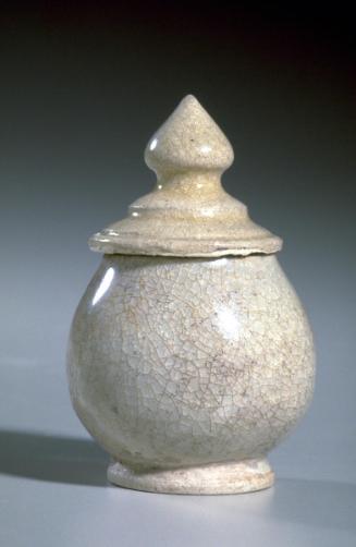 Lidded vase