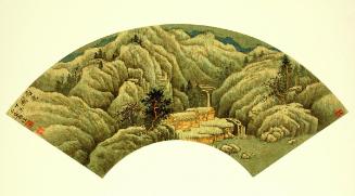 Landscape of All Seasons, One of a Set of 8