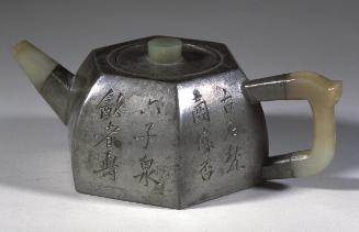 Hexagonal teapot, inspired by Chen Mansheng