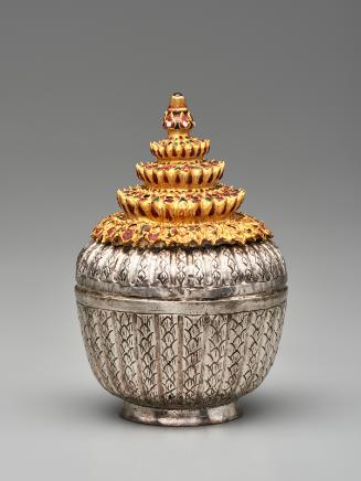 Lidded container from a betel set