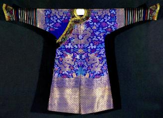 Manchu man's semiformal court robe