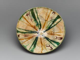 Bowl with splashed and incised decoration