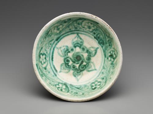 Bowl with 6-pointed motif