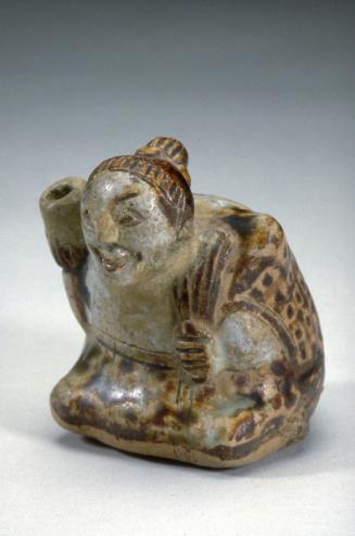 Incense holder in form of hunchback figure