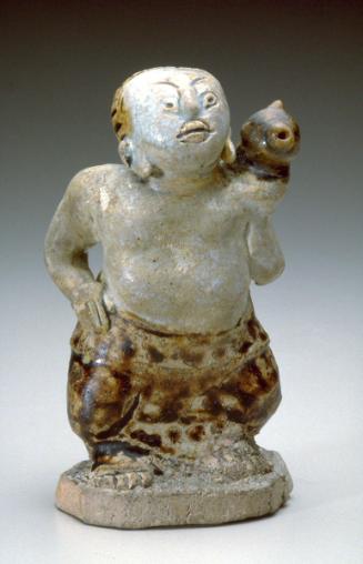 Water dropper in form of a male figure