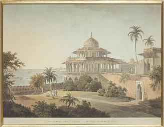 The Chalees Satoon in the Fort of Allahabad on the River Jumma