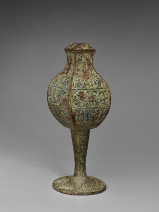 Ritual vessel (hu) with lid