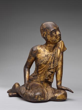 The monk Shariputra, the chief disciple of the Buddha