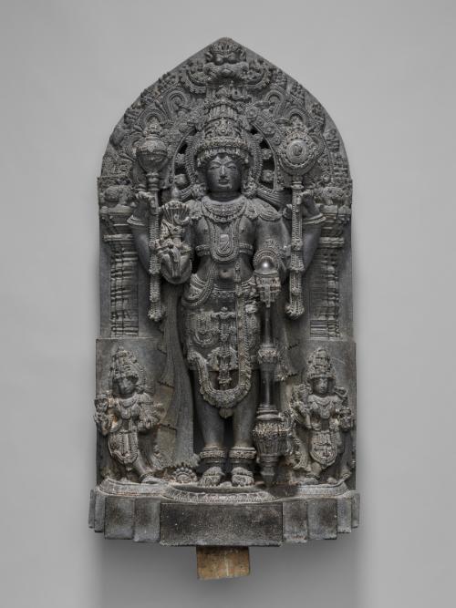 The Hindu deity Vishnu