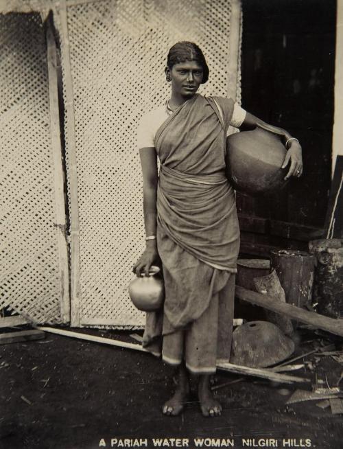 A pariah water woman, Nilgiri Hills