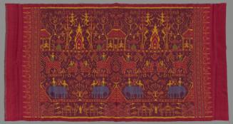 Ceremonial cloth with Buddhist scenes (pidan)