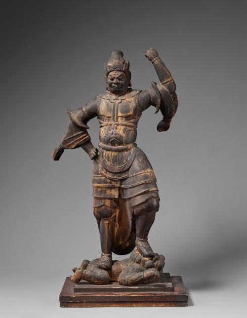 Dhritarashtra (Jikokuten), Guardian King of the East, one of a pair