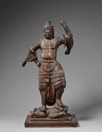 Dhritarashtra (Jikokuten), Guardian King of the East, one of a pair