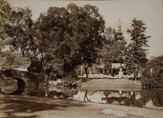 Burmese Pagoda in Eden Gardens, Calcutta