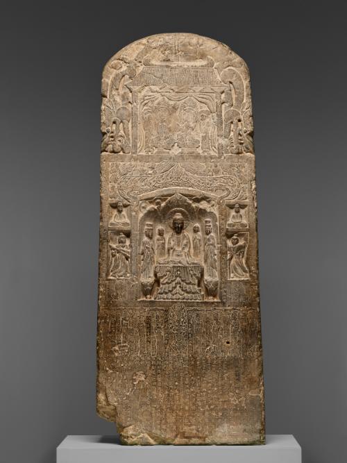 Buddhist stele