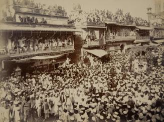 Procession in the streets of Delhi