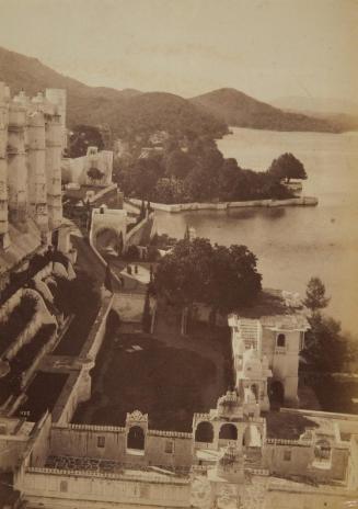 Lake view from the Udaipur palace