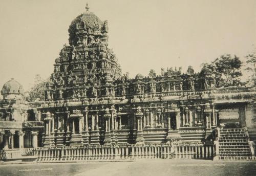 The Soobramaniar [sic] Temple, Tanjore