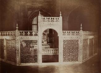 Marble screen at Taj Mahal