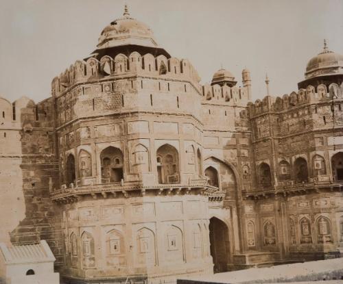 View of Delhi Gate, Agra fort