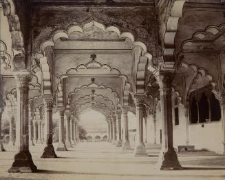 Interior of Diwan-I Aam, Agra Fort