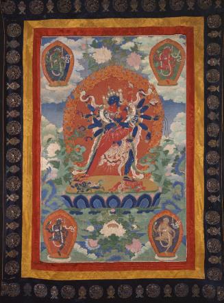 The Buddhist deity Chakrasamvara