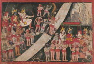 Rama and his forces invade Lanka