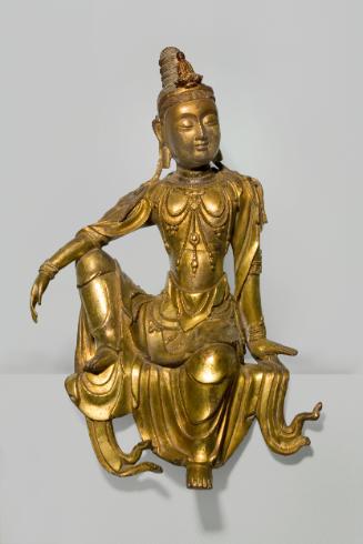 Seated bodhisattva Avalokiteshvara (Guanyin)