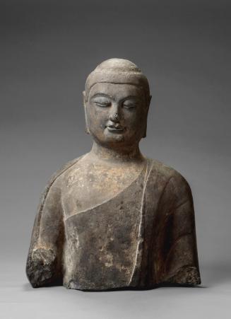 Bust of a buddha