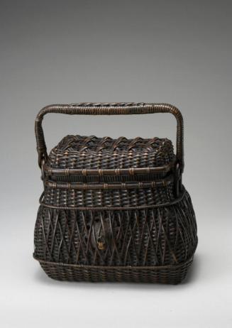 Basket for tea implements