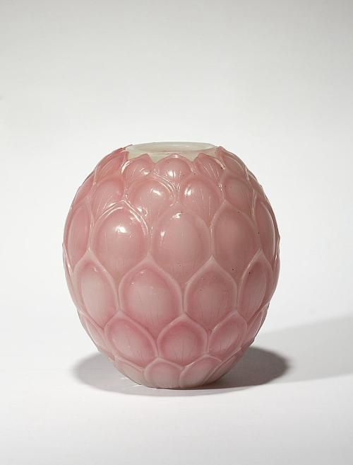 Jar with lotus petals